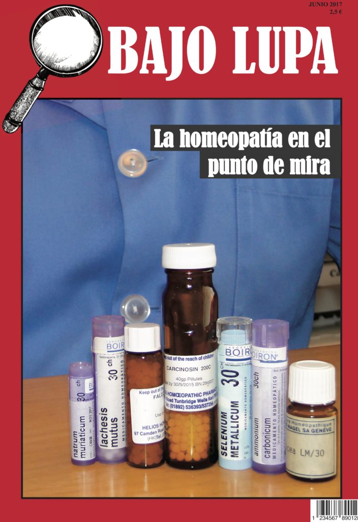 Portada de "La homeopatía en el punto de mira" 